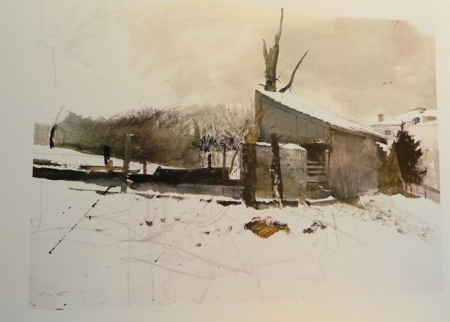 安德鲁·怀斯《andrew wyeth looking out looking》