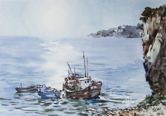 晏文正 《余辉》