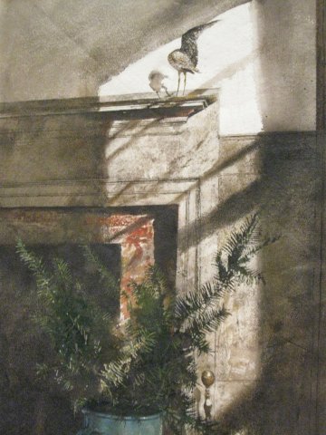 安德鲁·怀斯《Andrew Wyeth, Bird in the House, 1979》
